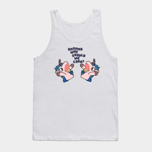 Unicorse | Why Should We Care??? Tank Top